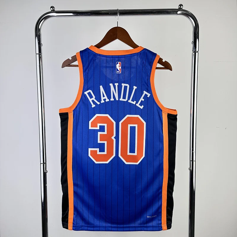 2024 New York Knicks Basketball Jersey city version #30 RANDLE