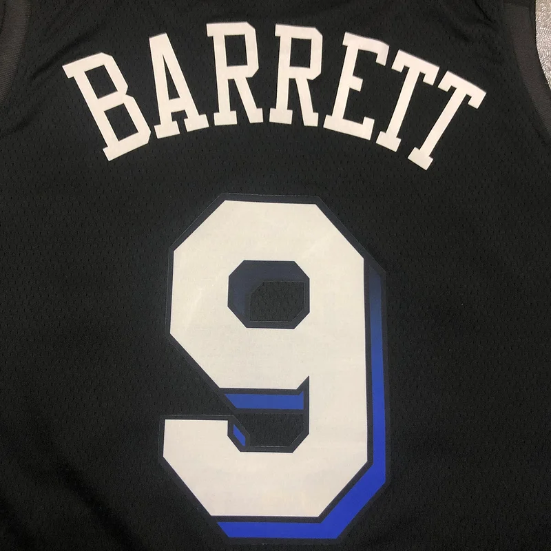 2021 New York Knicks Basketball Jersey city version #9 BARRETT