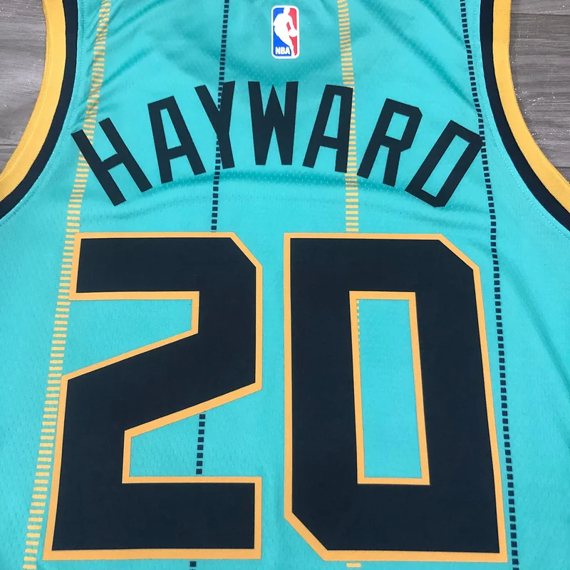 2021 Charlotte Hornets Basketball Jersey   city version Green #20  HAYWARD