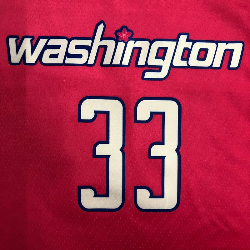 2023 Washington Wizards Basketball Jersey city version #33 KUZMA