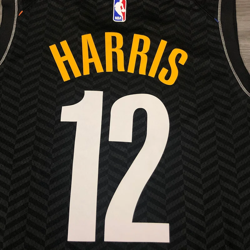 2021 Season Brooklyn Nets Basketball jersey city version graffiti style #12 HARRIS