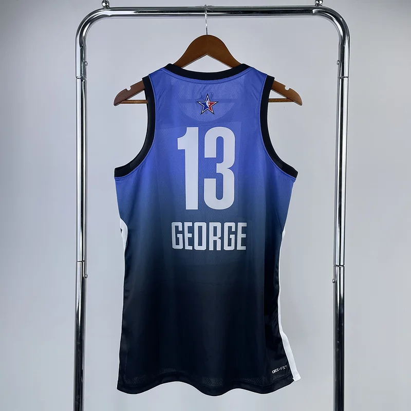 2023 Season  NBA Los Angeles Clippers Basketball jersey   All-Star    Blue  #13   GEORGE