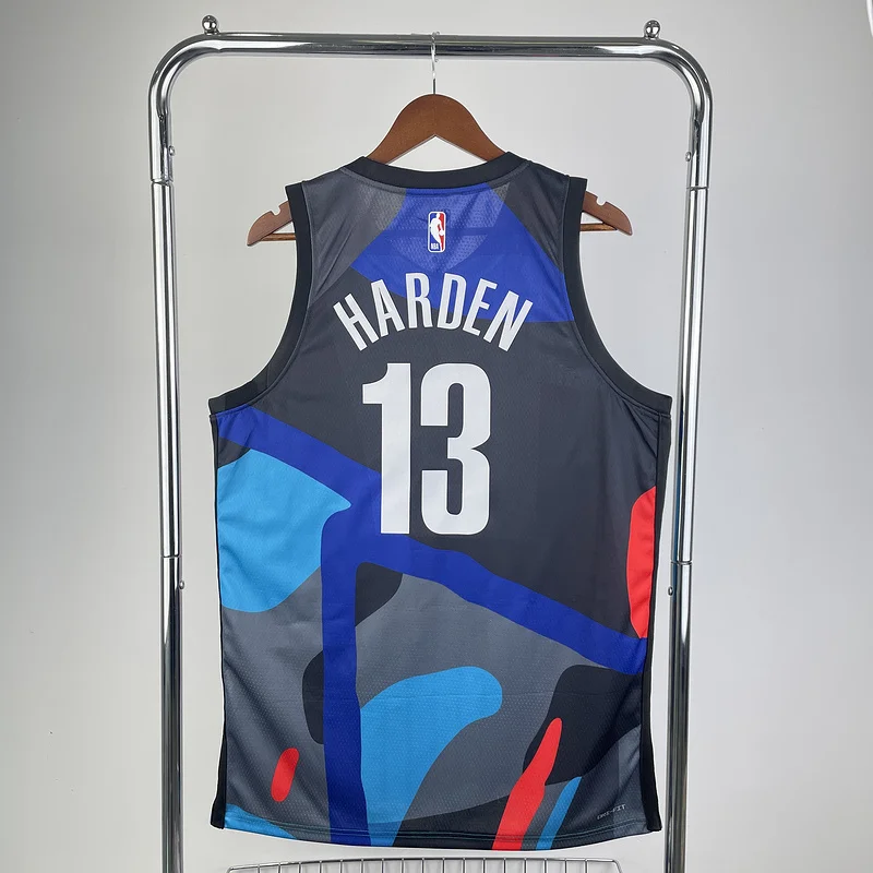 2024 Season Brooklyn Nets Basketball jersey city version #13 HARDEN