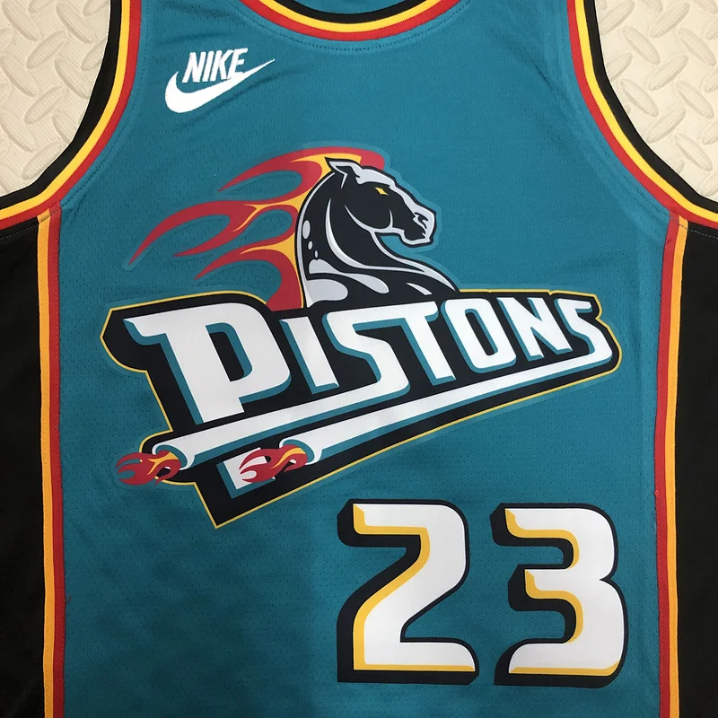 2023 Detroit Pistons Basketball Jersey Retro #23 IVEY