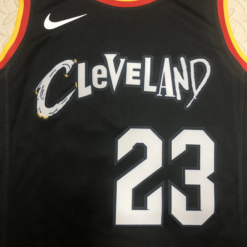 2021 Cleveland Cavaliers Basketball Jersey city version #23 JAMES