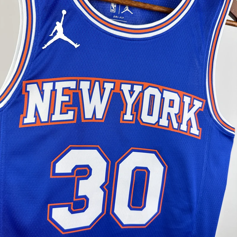 2021 New York Knicks Basketball Jersey trapeze limited #30 RANDLE