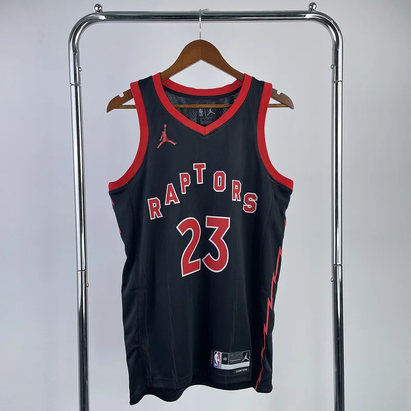 2023 NBA Toronto Raptors Basketball Jersey trapeze limited #23 VANVLEET