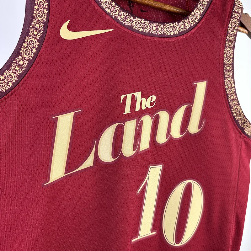 2024 Cleveland Cavaliers Basketball Jersey city version #10 GARLAND