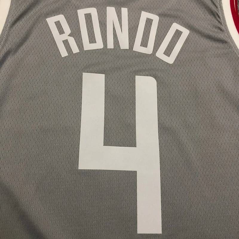 2021 Season NBA Los Angeles Clippers Basketball jersey   bonus edition  #4   RONDO