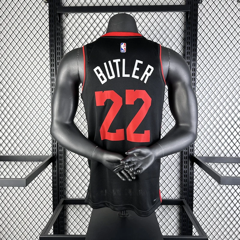 2024 Season NBA Miami Heat basketball jersey city version #22 BUTLER