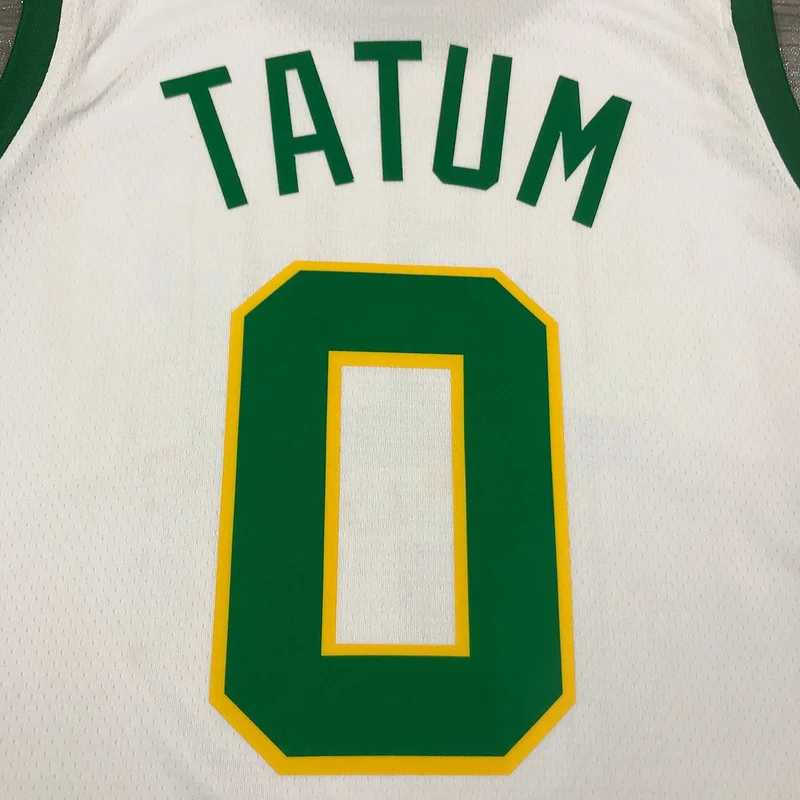 2019 Season NBA Boston Celtics Basketball Jersey Platinum limited #0 TATUM