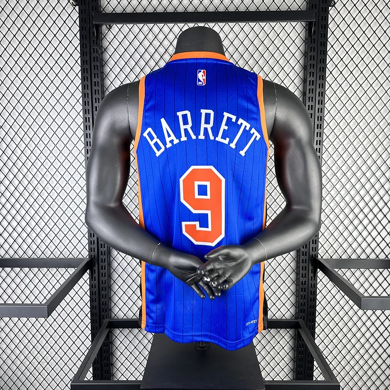 2024 New York Knicks Basketball Jersey city version #9 BARRETT