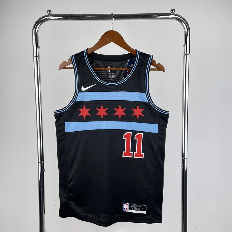 2019 Season NBA Chicago Bulls Basketball jersey City version #11 DeROZAN