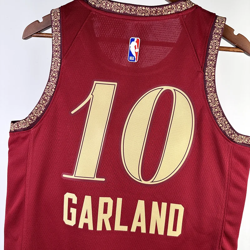 2024 Cleveland Cavaliers Basketball Jersey city version #10 GARLAND