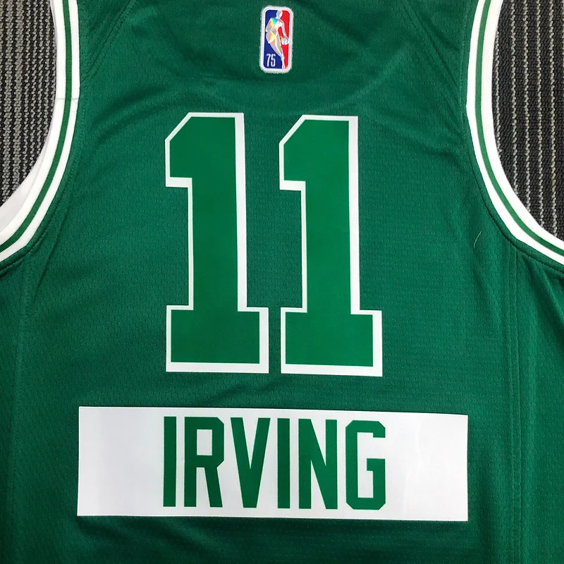 2022 Season NBA Boston Celtics Basketball Jersey city version #11 IRVING