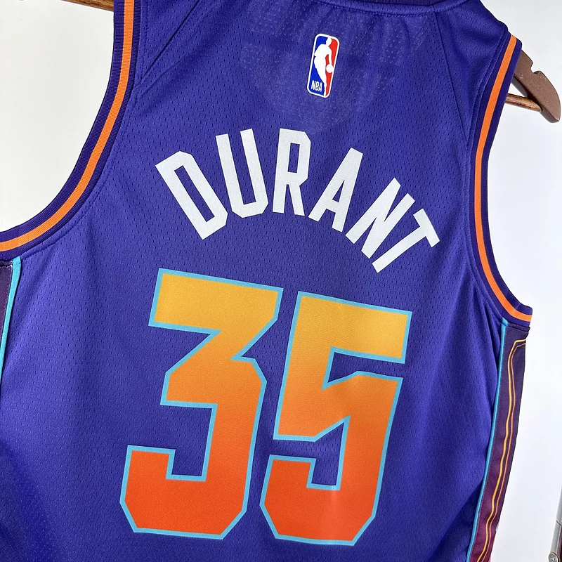 2024 Season NBA Phoenix Suns Basketball jersey city version #35 DURANT