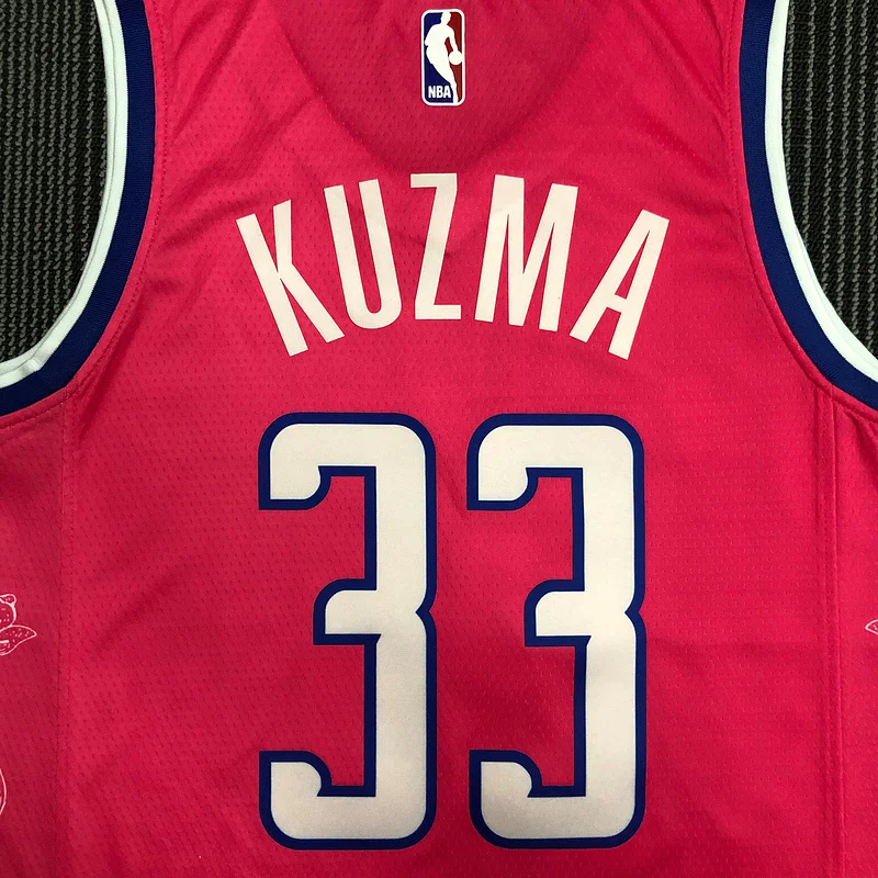 2023 Washington Wizards Basketball Jersey city version #33 KUZMA