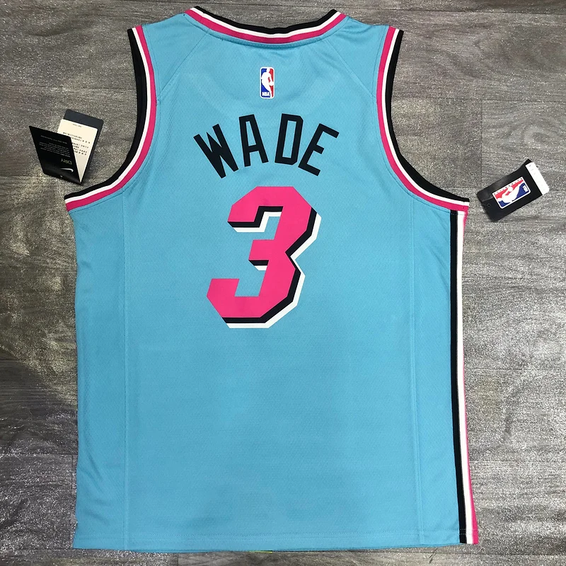 NBA Miami Heat basketball jersey round neck #3 WADE