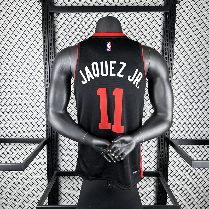 2024 Season NBA Miami Heat basketball jersey city version #11  JAQUEZ JR