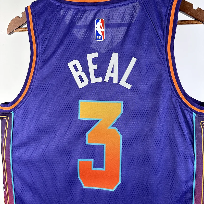 2024 Season NBA Phoenix Suns Basketball jersey city version #3 BEAL