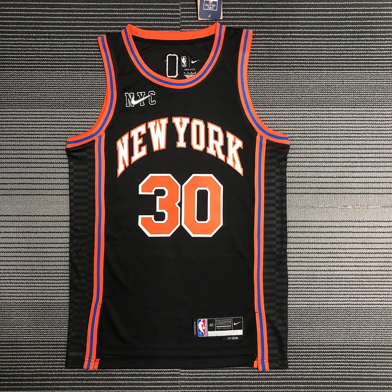 2022 New York Knicks Basketball Jersey city version #30 RANDLE