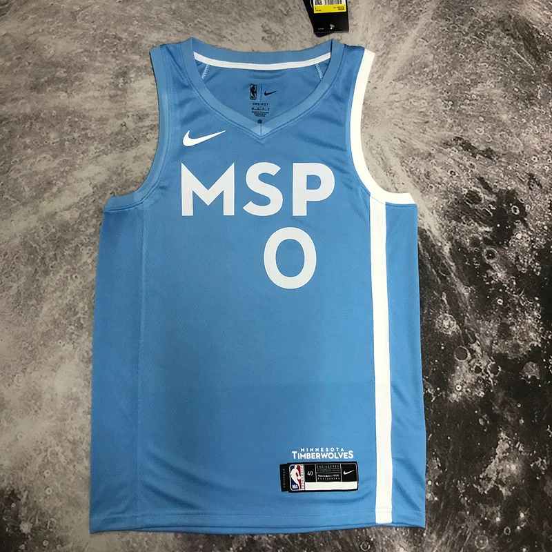 Minnesota Timberwolves Basketball Jersey #0 RUSSELL