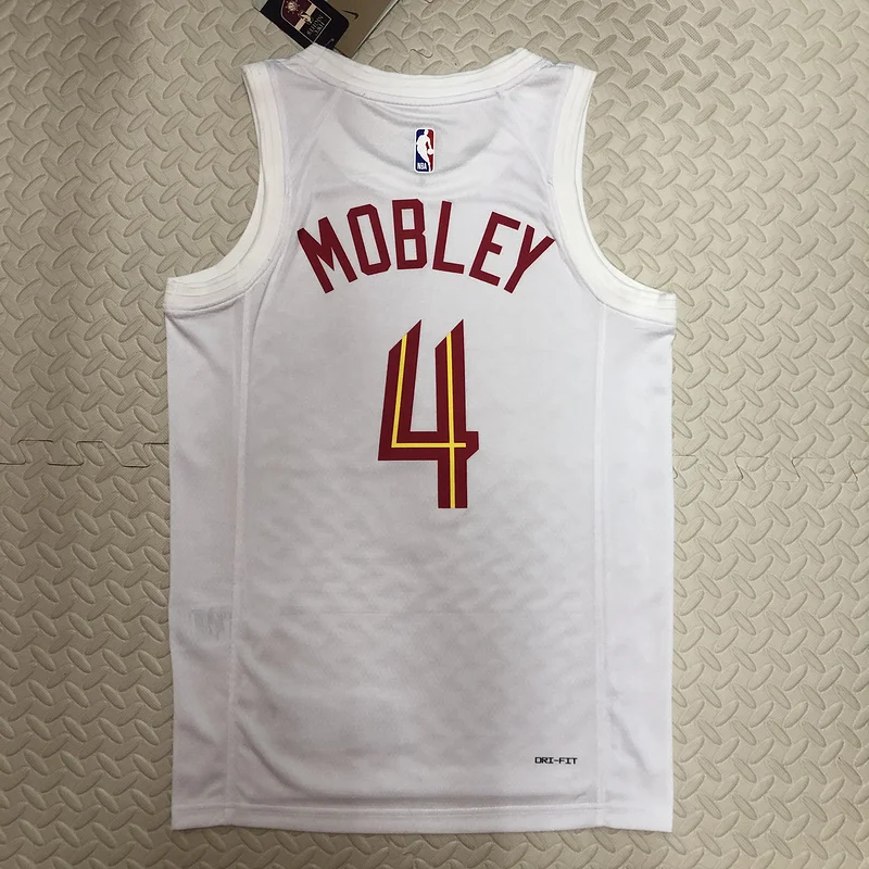 2023 Cleveland Cavaliers Basketball Jersey Home #4 MOBLEY