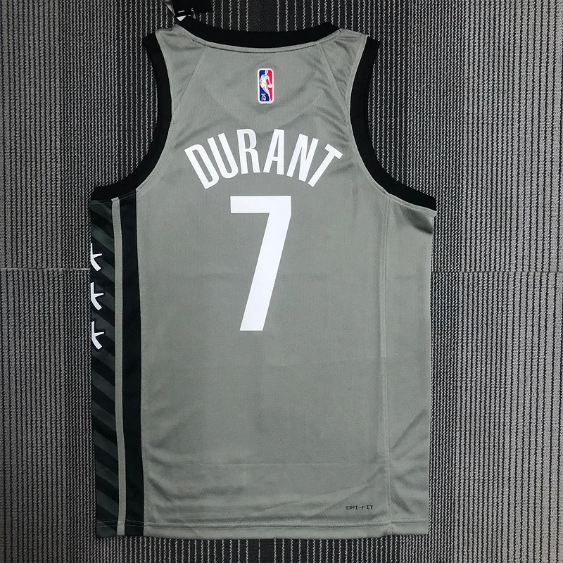 75th anniversary Brooklyn Nets Basketball jersey Flyer style limited #7 DURANT