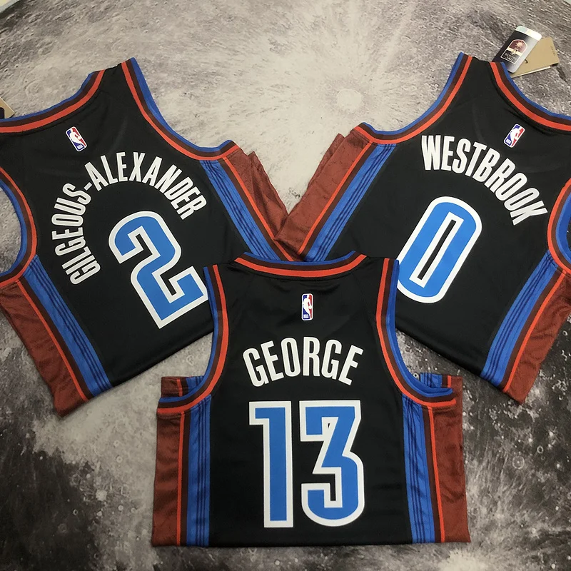 2023 NBA Oklahoma City Thunder Basketball Jersey city version #2 GILGEOUS ALEXANDER