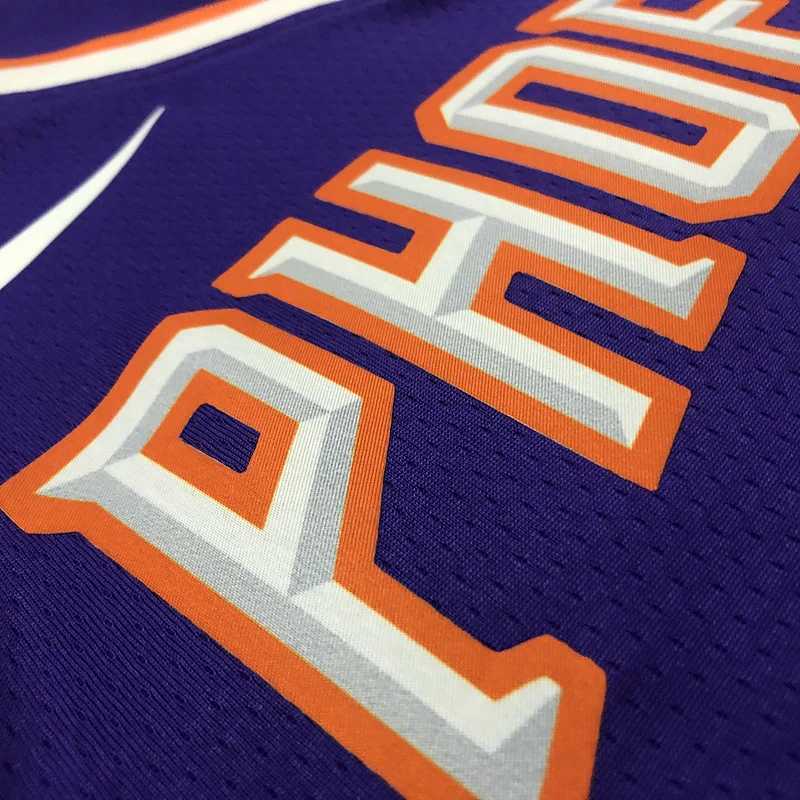 NBA Phoenix Suns Basketball jersey Purple #1 BOOKER