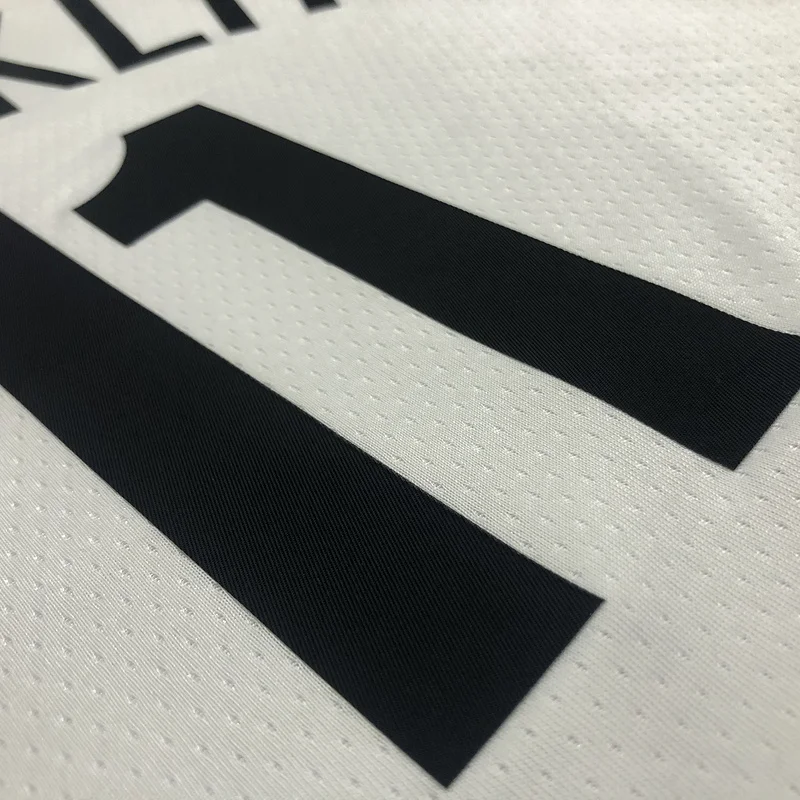 75th anniversary Brooklyn Nets Basketball jersey White #11 IRVING