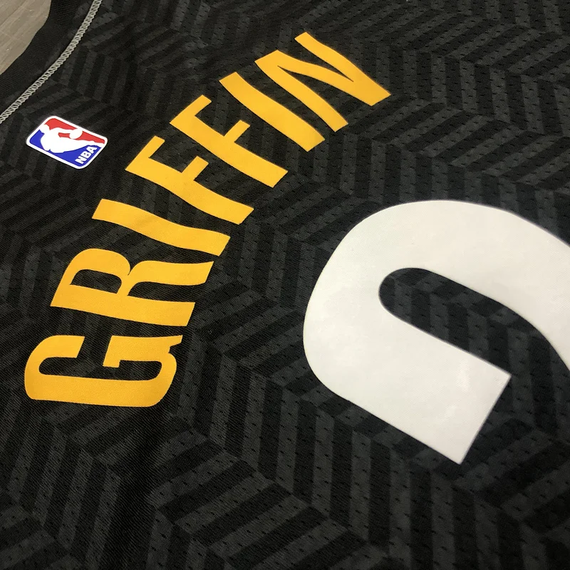 2021 Season Brooklyn Nets Basketball jersey city version graffiti style #2 GRIFFIN