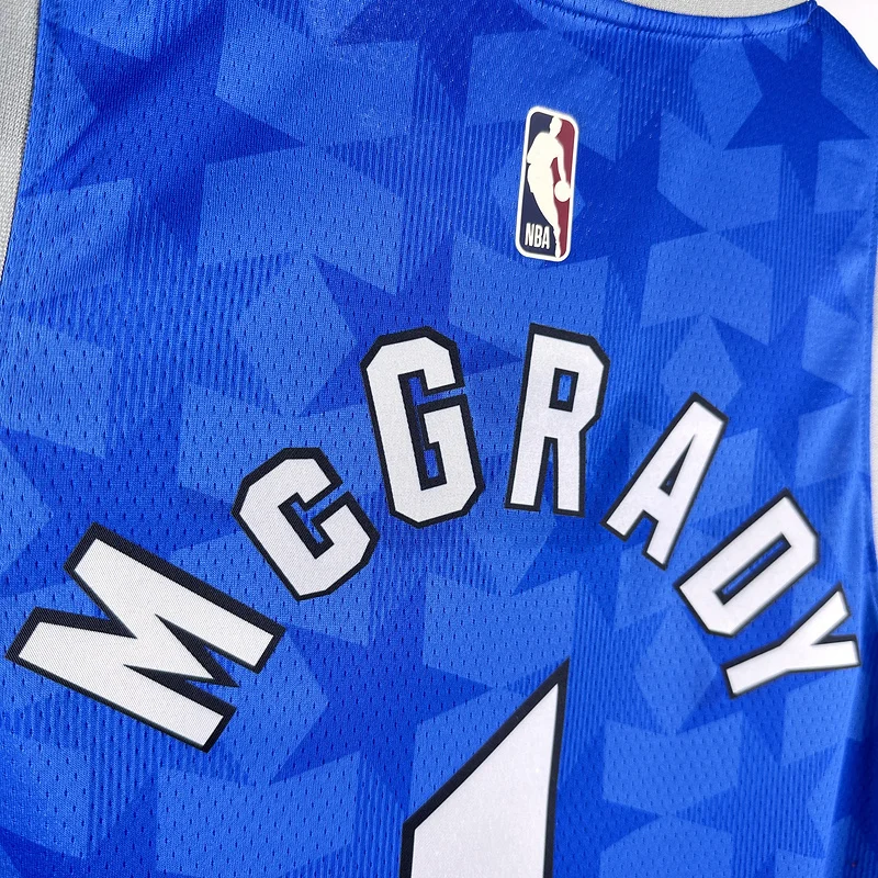 2024 Orlando Magic Basketball Jersey Retro #1 McGrady