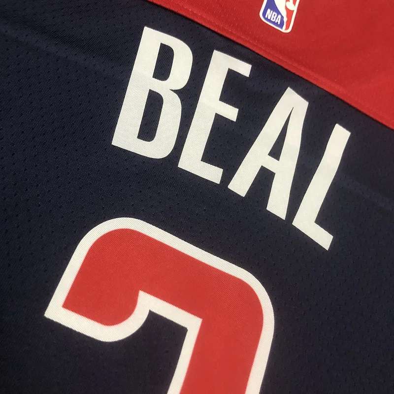 2023  Washington Wizards Basketball Jersey   trapeze  limited  #3    BEAL