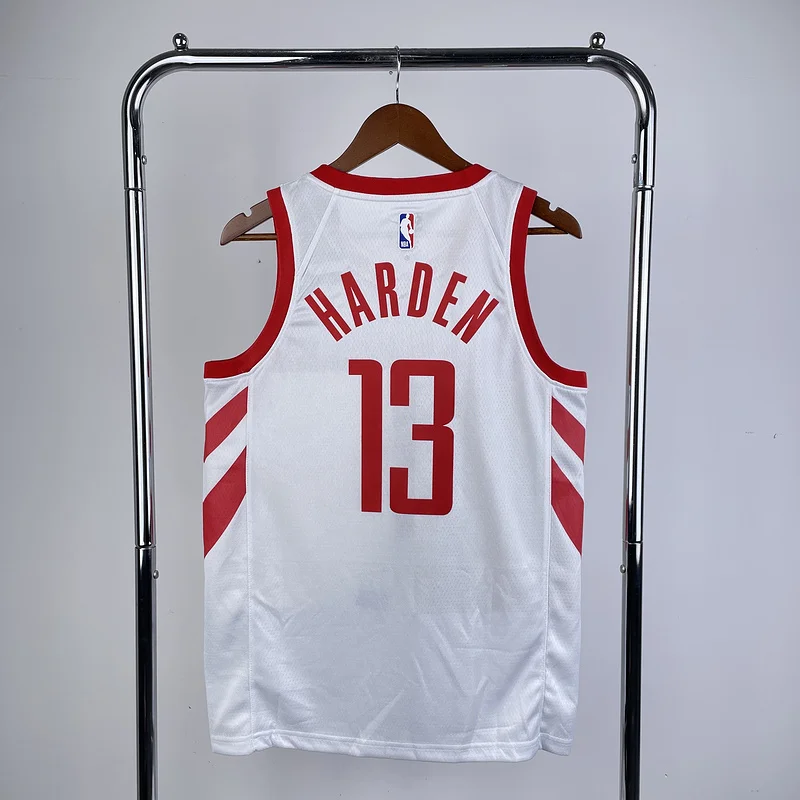 2019 Houston Rockets Basketball Jersey Home White #13 HARDEN