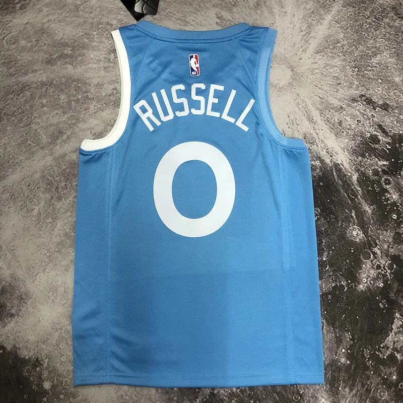 Minnesota Timberwolves Basketball Jersey #0 RUSSELL