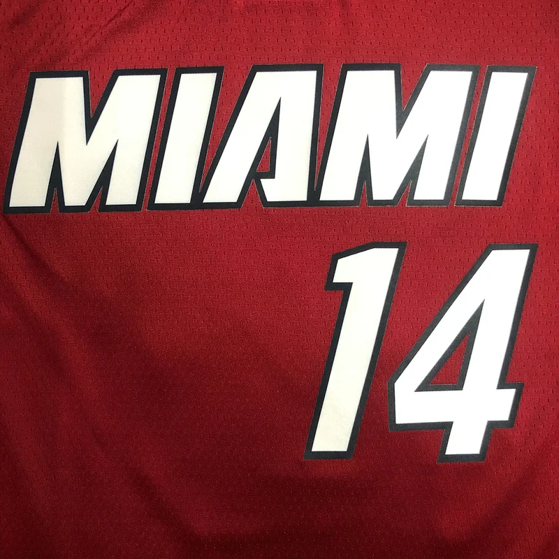 75th anniversary NBA Miami Heat basketball jersey trapeze limited #14 HERRO