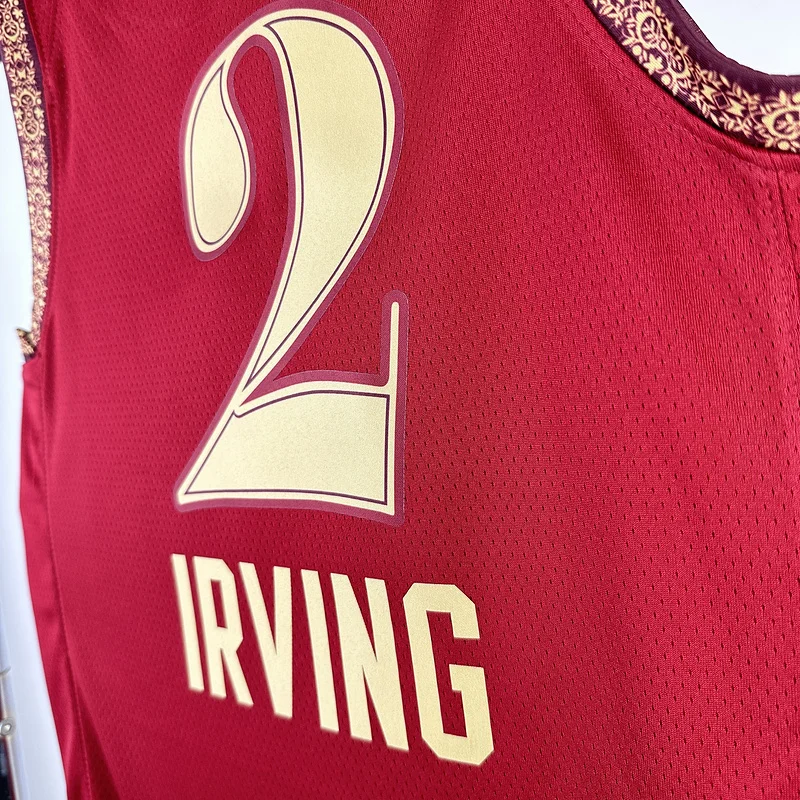 2024 Cleveland Cavaliers Basketball Jersey city version #2 IRVING