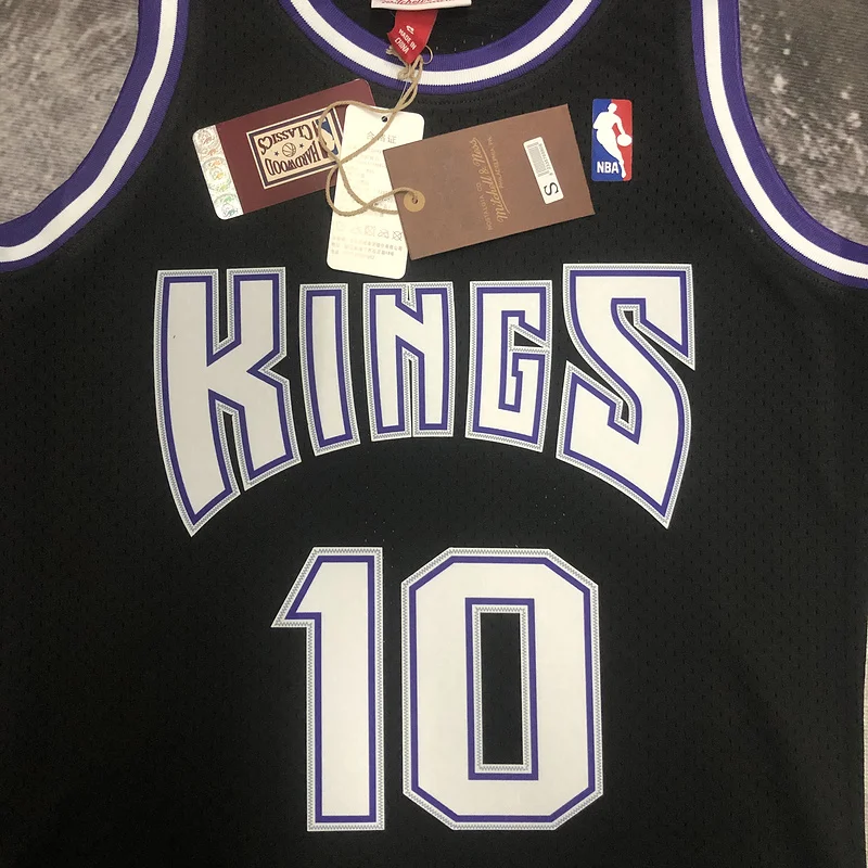 Mitchell Ness Hot Print Retro Sacramento Kings Basketball Jersey 2001 #10 BIBBY