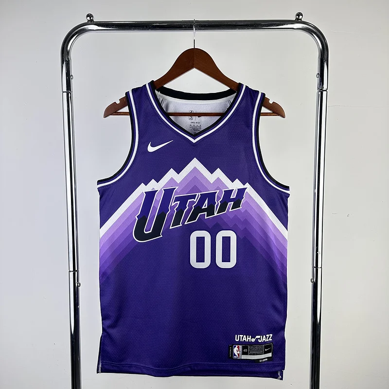 2024 Utah Jazz Basketball Jersey city version #00 CLARKSON