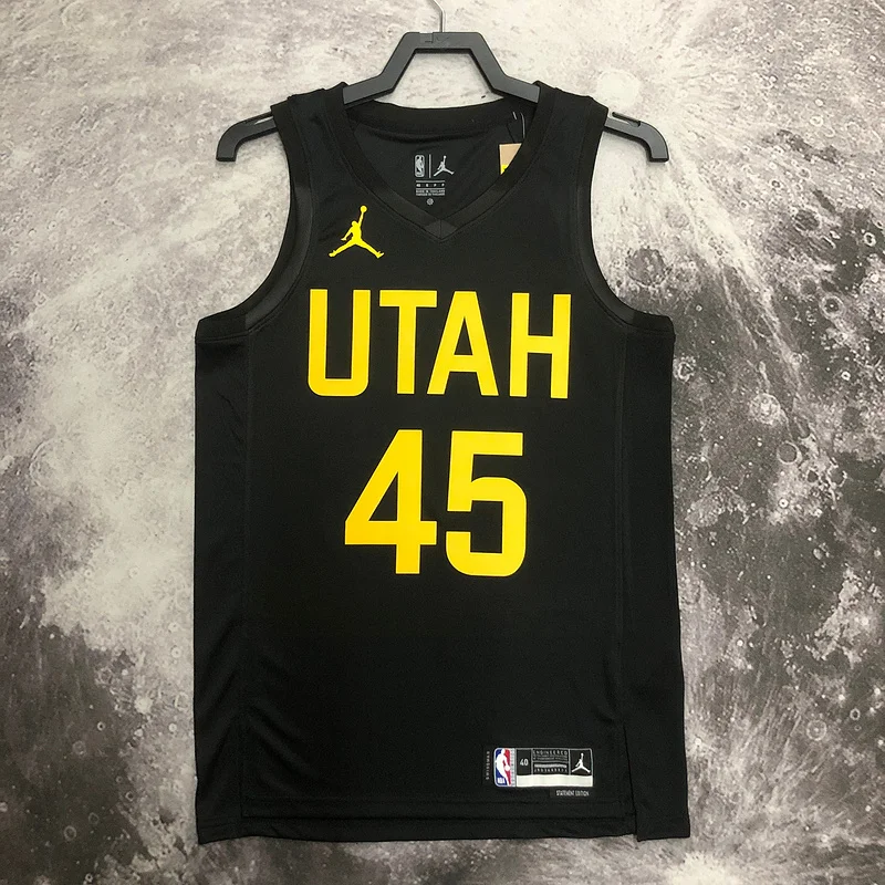 2023 Utah Jazz Basketball Jersey Jordan limited #45 MITCHELL