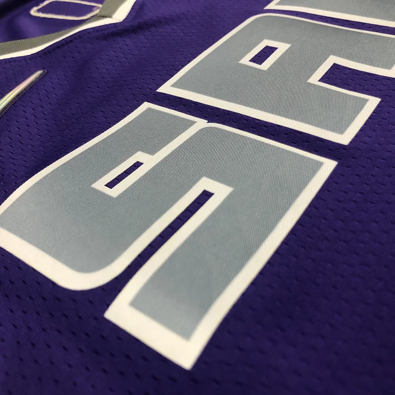 75th anniversary Sacramento Kings Basketball Jersey Purple #5 FOX