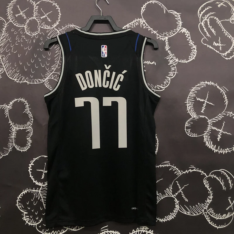 NBA Dallas Mavericks basketball jersey Honor version #77 DONCIC