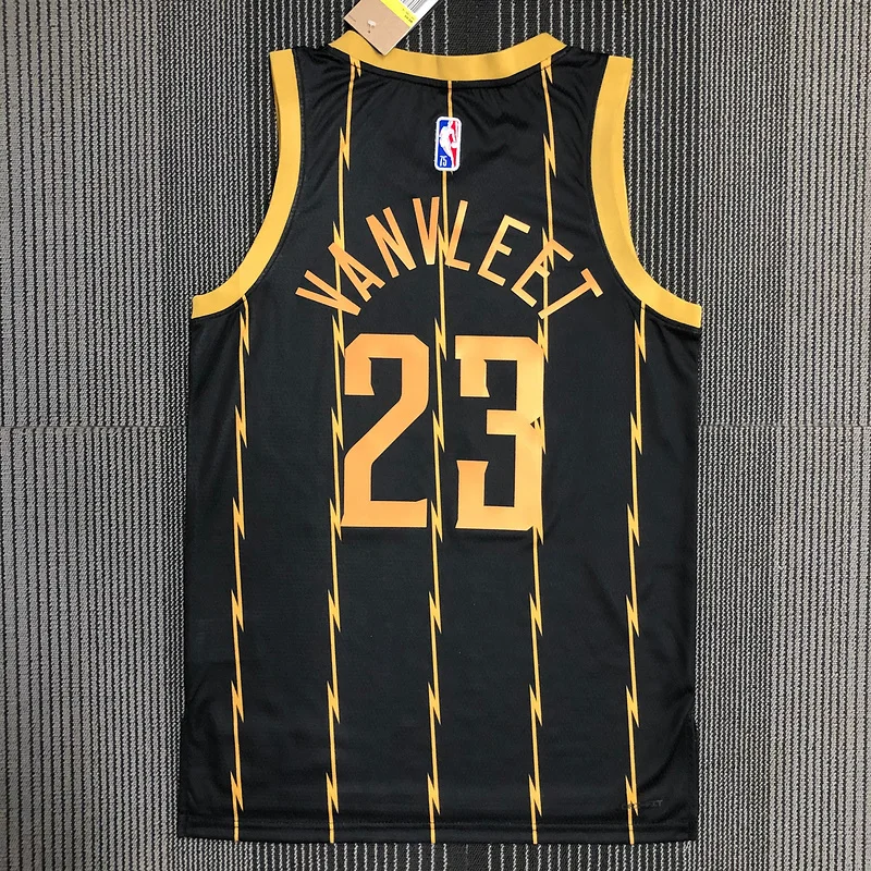 2022 NBA Toronto Raptors Basketball Jersey city version #23 VANVLEET