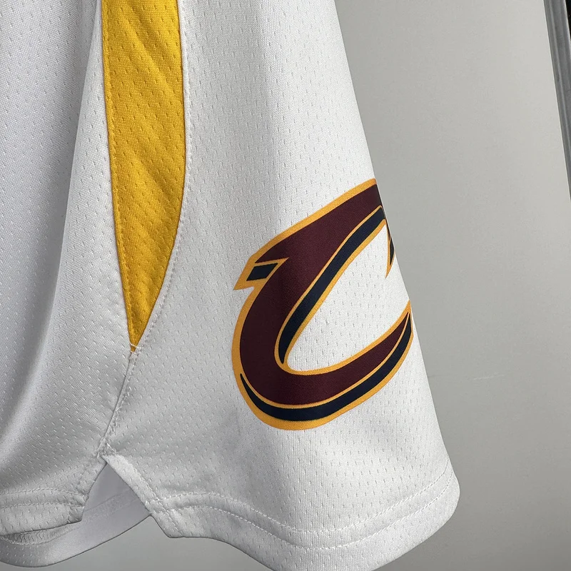 2021 Cleveland Cavaliers Basketball Home White Shorts