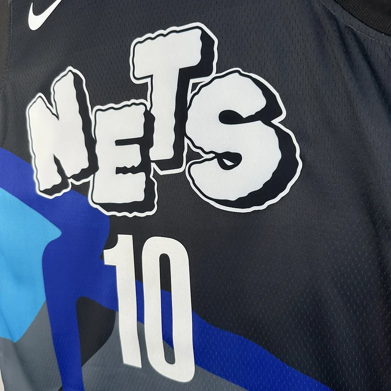 2024 Season Brooklyn Nets Basketball jersey city version #10 SIMMONS