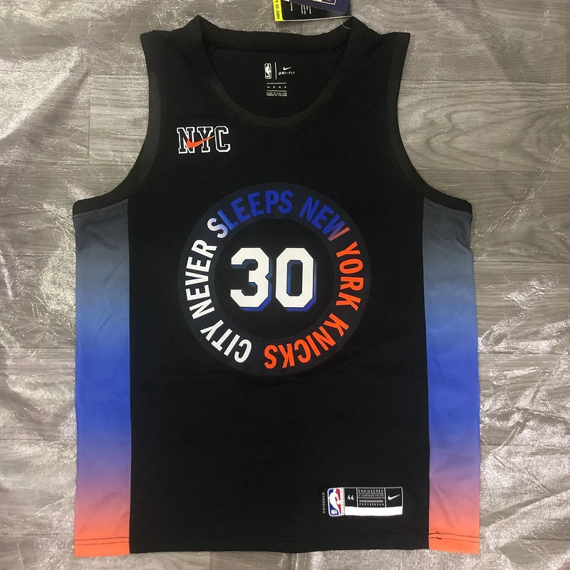 2021 New York Knicks Basketball Jersey city version #30 RANDLE