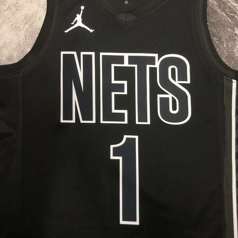 2023 Season Brooklyn Nets Basketball jersey Flyer style limited #1 BRIDGES