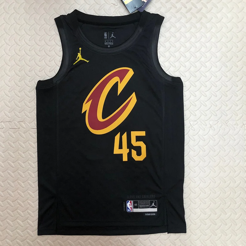 2023 Cleveland Cavaliers Basketball Jersey trapeze limited #45 MITCHELL