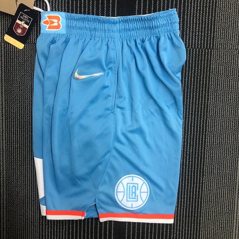 2022 Season  NBA Los Angeles Clippers Basketball city version  Shorts